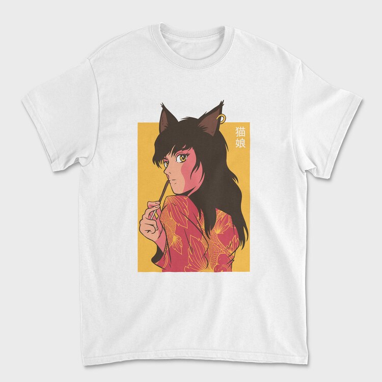 Cat Lady, Tricou Barbati (Unisex)