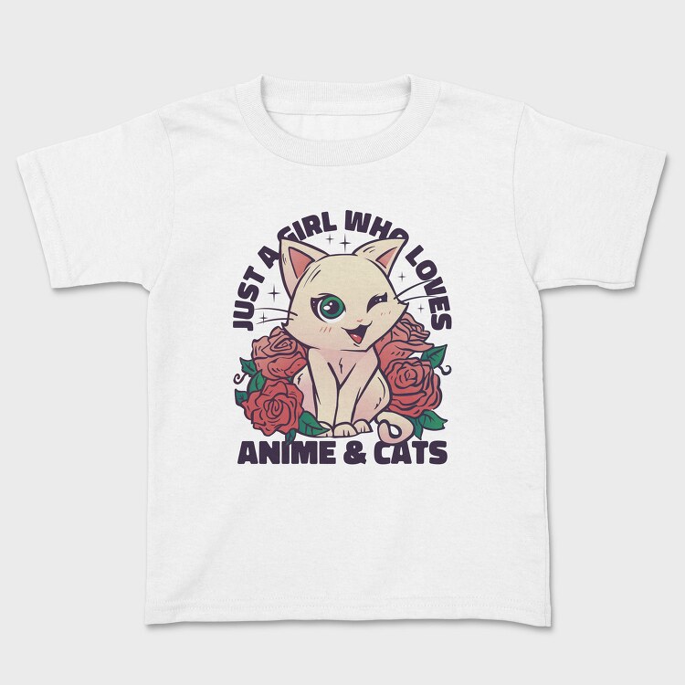 Cat Rose Anime, Tricou Copii