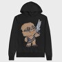 Chewbacca Cool Kid, Hanorac Oversize Barbati (Unisex)