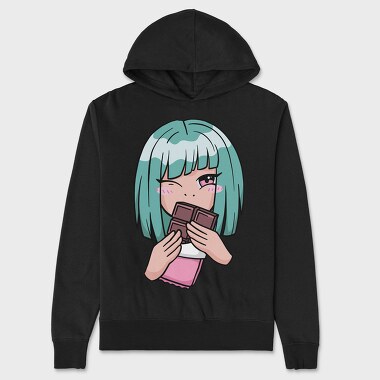 Chocolate Girl, Hanorac Oversize Barbati (Unisex)
