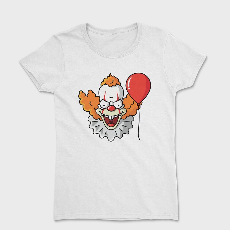 Clown Balloon Scream, Tricou Femei