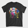 Colorful Lips Drip, Tricou Barbati (Unisex)