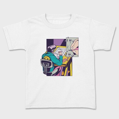 Comic Artist Sketch, Tricou Copii