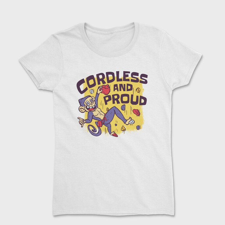 Cordless Monkey Pride, Tricou Femei