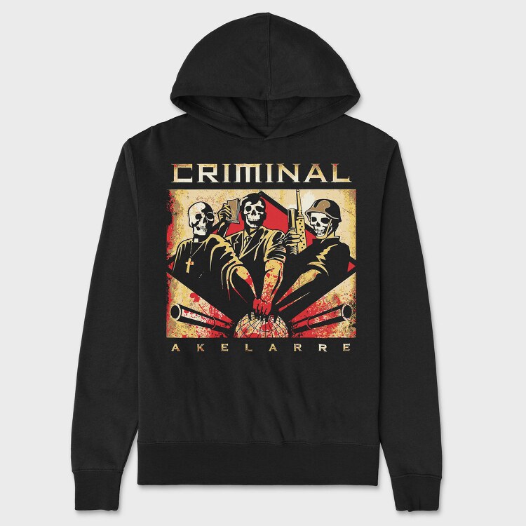 Criminals Of Akelare, Hanorac Oversize Barbati (Unisex)