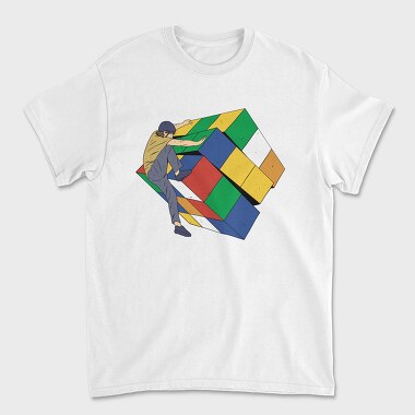 Cube Climber, Tricou Barbati (Unisex)