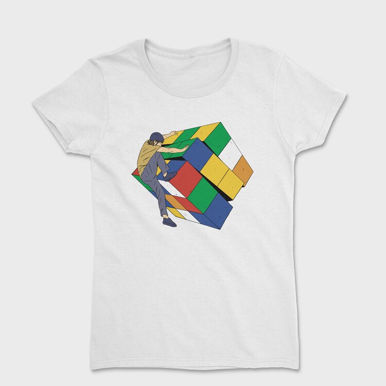 Cube Climber, Tricou Femei