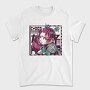 Cyberpunk Girl 1, Tricou Barbati (Unisex)