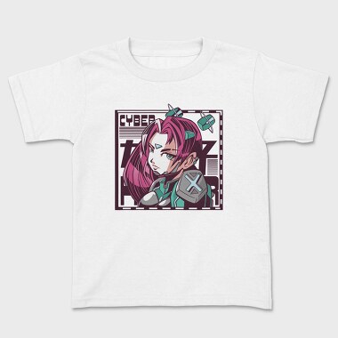 Cyberpunk Girl 1, Tricou Copii