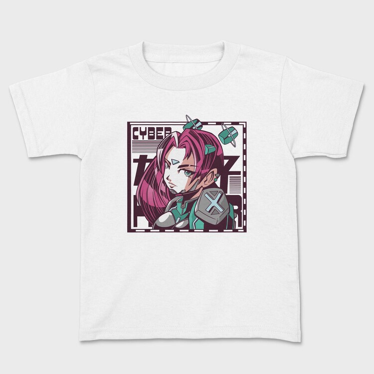 Cyberpunk Girl 1, Tricou Copii