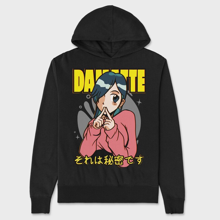 Dakimakura Secret, Hanorac Oversize Barbati (Unisex)