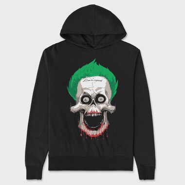Damaged Joker, Hanorac Oversize Barbati (Unisex)