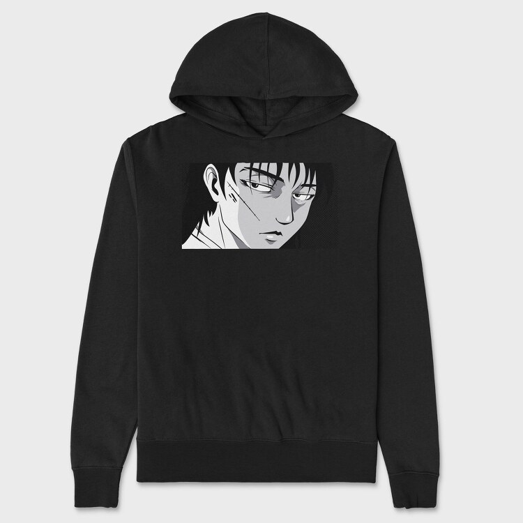 Dark Eyes Whisper, Hanorac Oversize Barbati (Unisex)