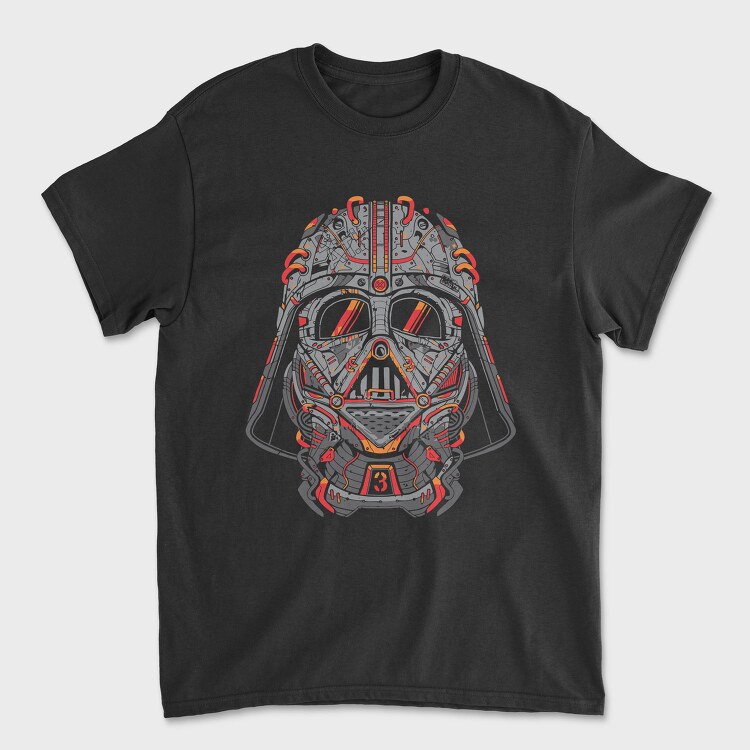 Darth Vader Map, Tricou Barbati (Unisex)