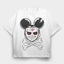 Deadmau5 Skull, Tricou Oversize Barbati (Unisex)