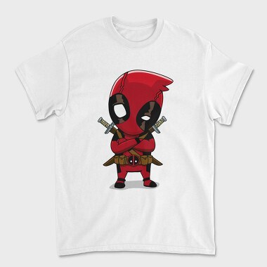 Deadpool Chibi, Tricou Barbati (Unisex)