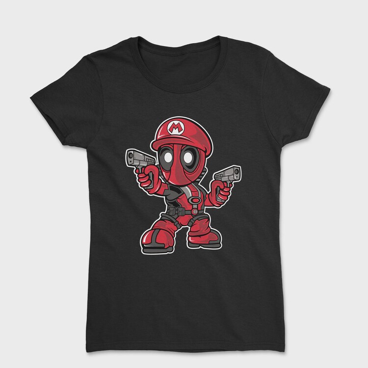 Deadpool Mario, Tricou Femei