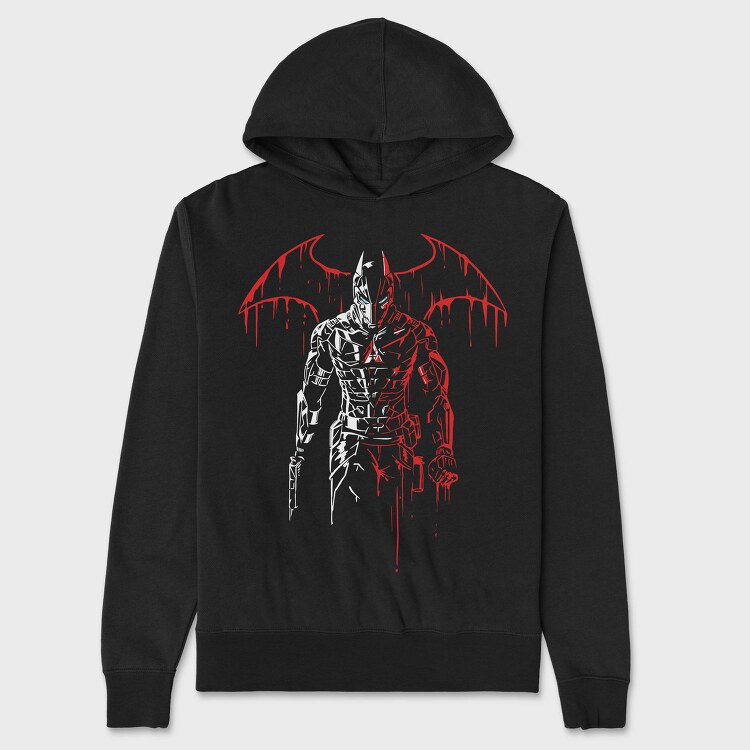 Demon Wings Blood, Hanorac Oversize Barbati (Unisex)