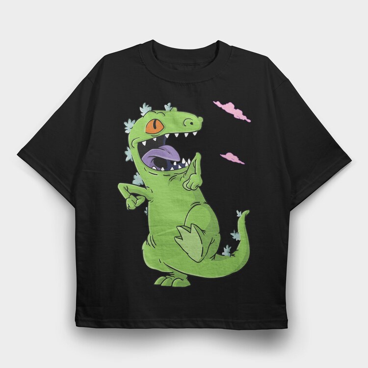 Dino Roar, Tricou Oversize Barbati (Unisex)