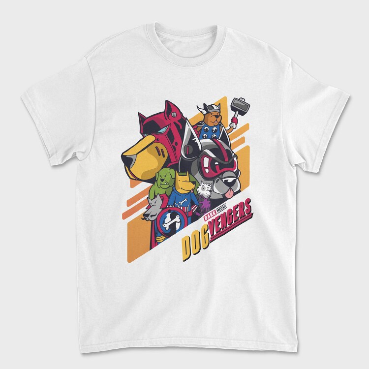 Dogvengers Bark, Tricou Barbati (Unisex)