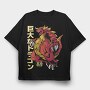 Dragon Claw Roar, Tricou Oversize Barbati (Unisex)