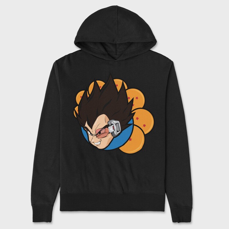 Dragonball Z Power, Hanorac Oversize Barbati (Unisex)