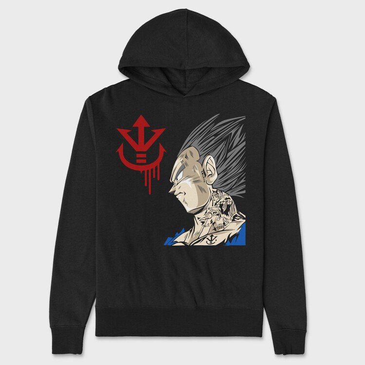 Dragonball Z Super Saiyan, Hanorac Oversize Barbati (Unisex)