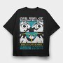 Evangelion Eyes, Tricou Oversize Barbati (Unisex)