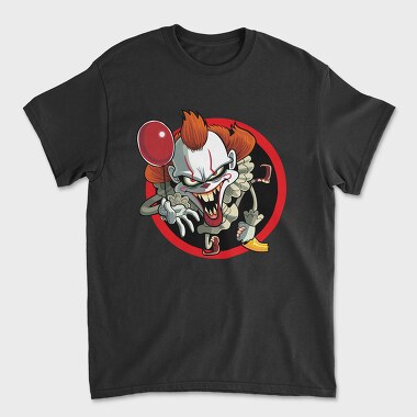Evil Clown Scream, Tricou Barbati (Unisex)