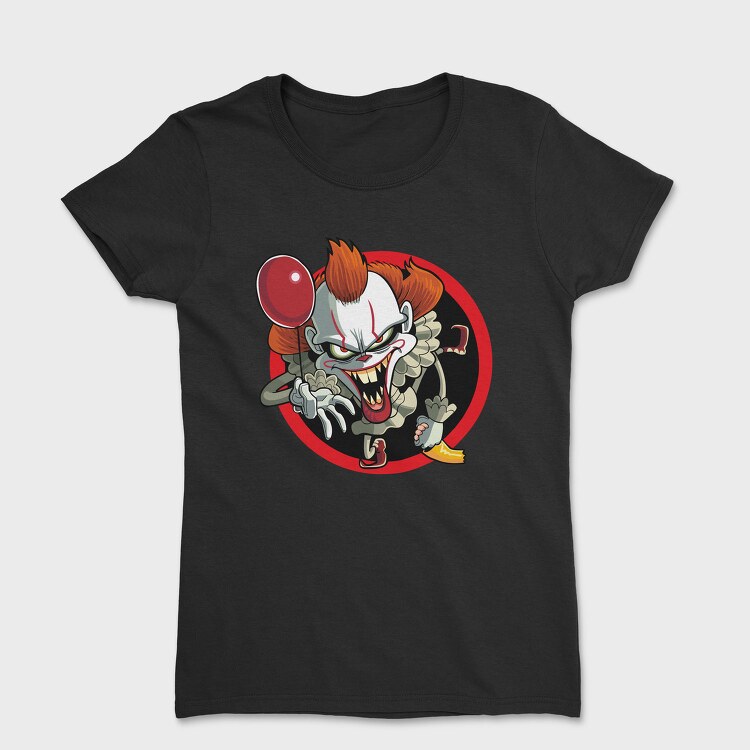 Evil Clown Scream, Tricou Femei