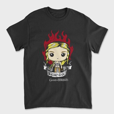 Fire Dragon Chibi, Tricou Barbati (Unisex)