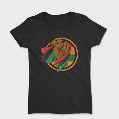 Fist Power Rasta, Tricou Femei