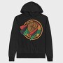 Fist Power Rasta, Hanorac Oversize Barbati (Unisex)