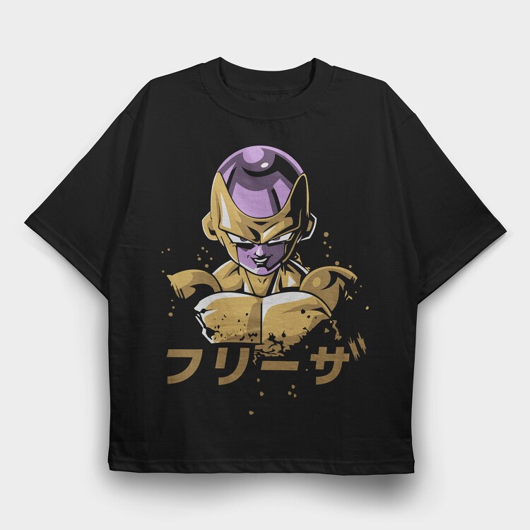 Frieza Power Burst, Tricou Oversize Barbati (Unisex)