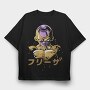 Frieza Power Burst, Tricou Oversize Barbati (Unisex)
