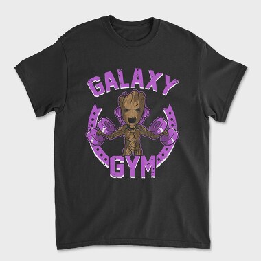Galaxy Gym Groot, Tricou Barbati (Unisex)