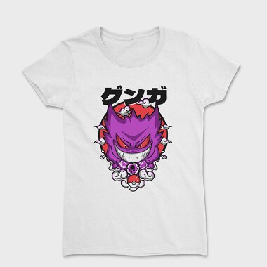 Gengar Ghostly Grin, Tricou Femei