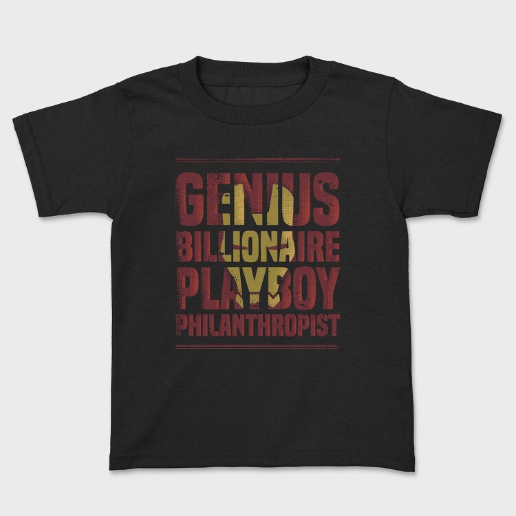 Genius Billionaire Playboy, Tricou Copii