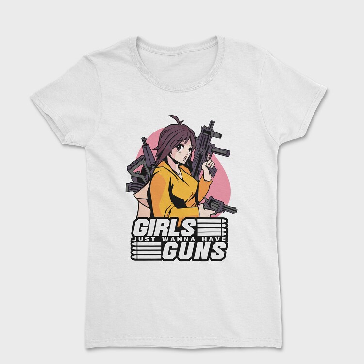 Girl Power Guns, Tricou Femei