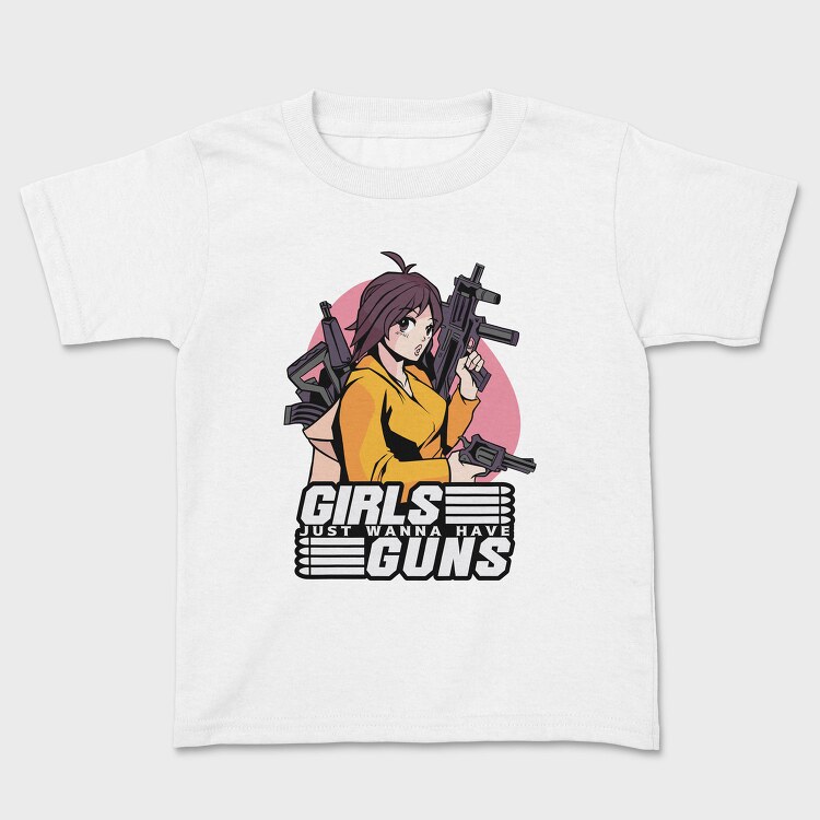Girl Power Guns, Tricou Copii