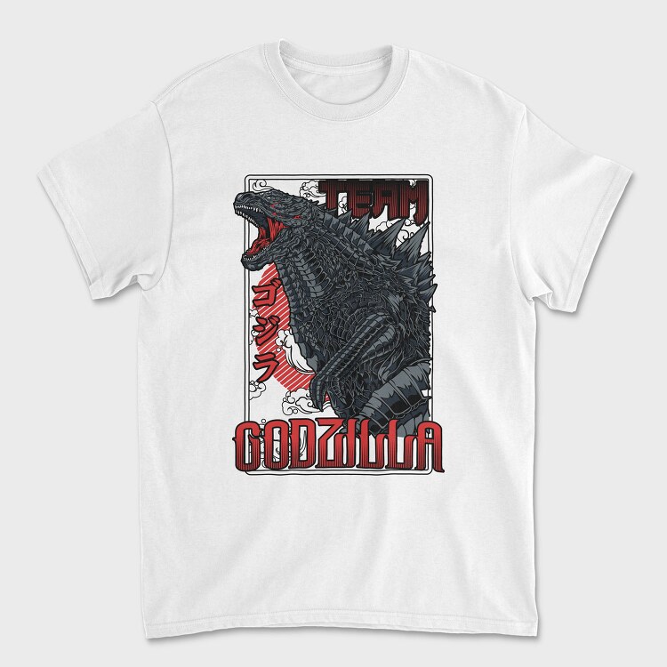 Godzilla Team, Tricou Barbati (Unisex)