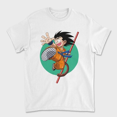 Goku Flying Kick, Tricou Barbati (Unisex)