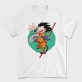 Goku Flying Kick, Tricou Barbati (Unisex)