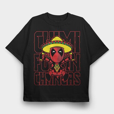 Guacamole Sombrero, Tricou Oversize Barbati (Unisex)