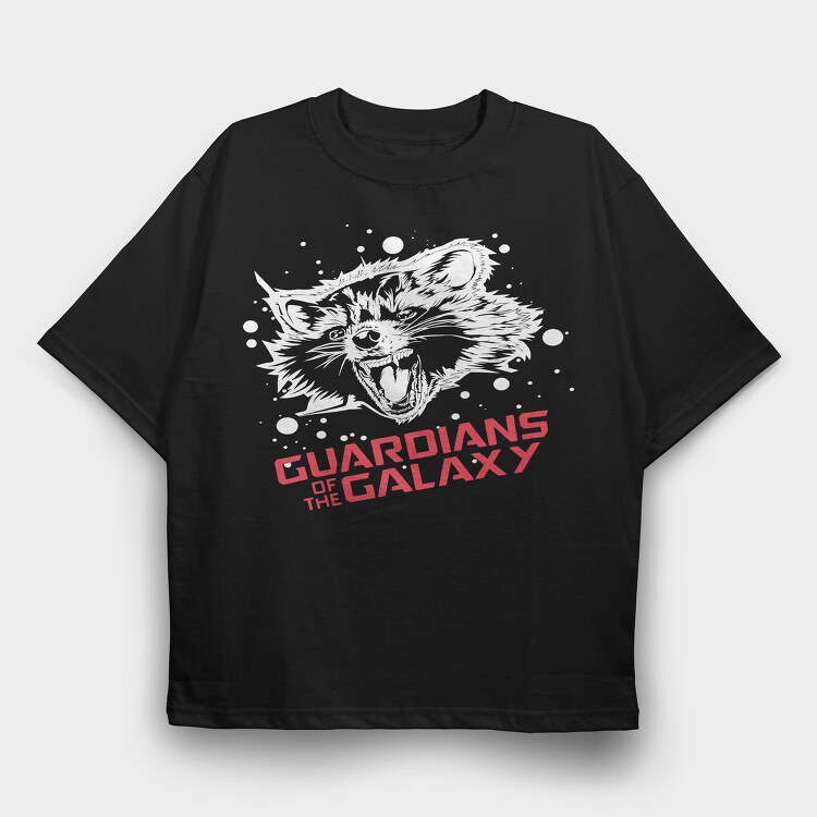 Guardians Of The Galaxy 1, Tricou Oversize Barbati (Unisex)