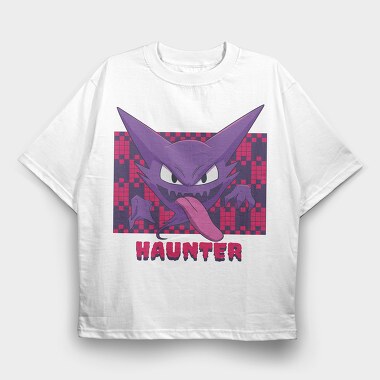 Haunter Ghostly, Tricou Oversize Barbati (Unisex)