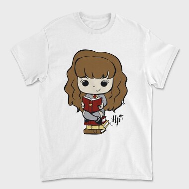Hermione Reading Magic, Tricou Barbati (Unisex)