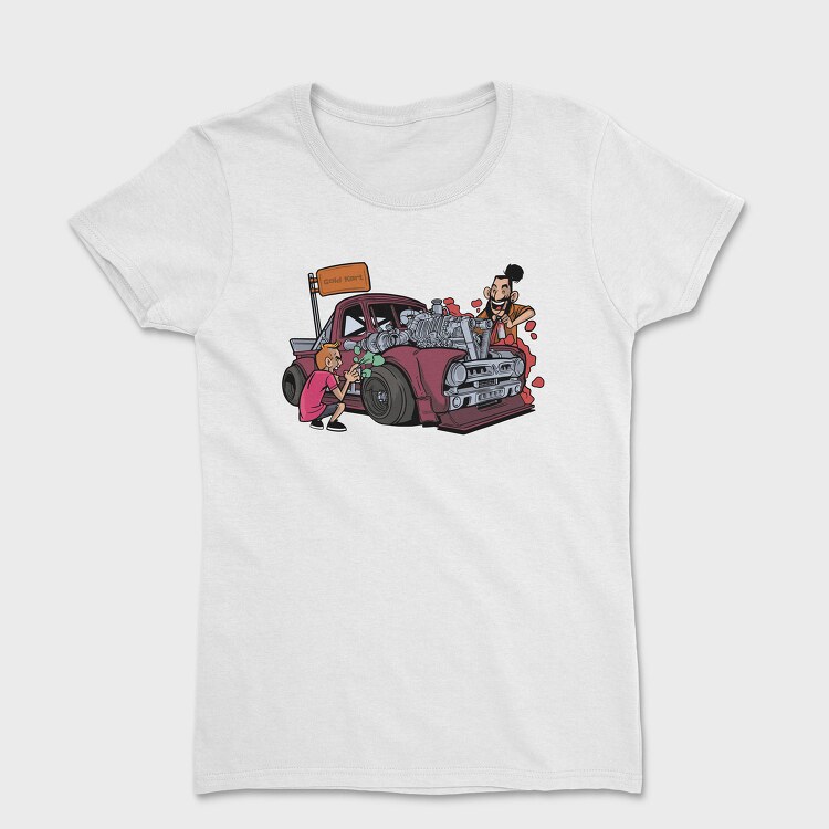 Hot Rod Garage, Tricou Femei