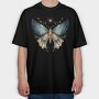 Moth And Moon Clipart Set 96717200, Tricou Oversize Barbati (Unisex)