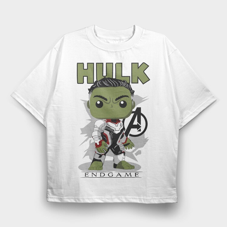 Hulk Avengers Pop, Tricou Oversize Barbati (Unisex)